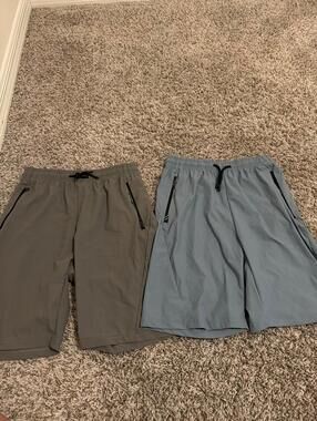 Boys Lot of 2 Casual Shorts Large (11/12Y) - Lightweight Comfort